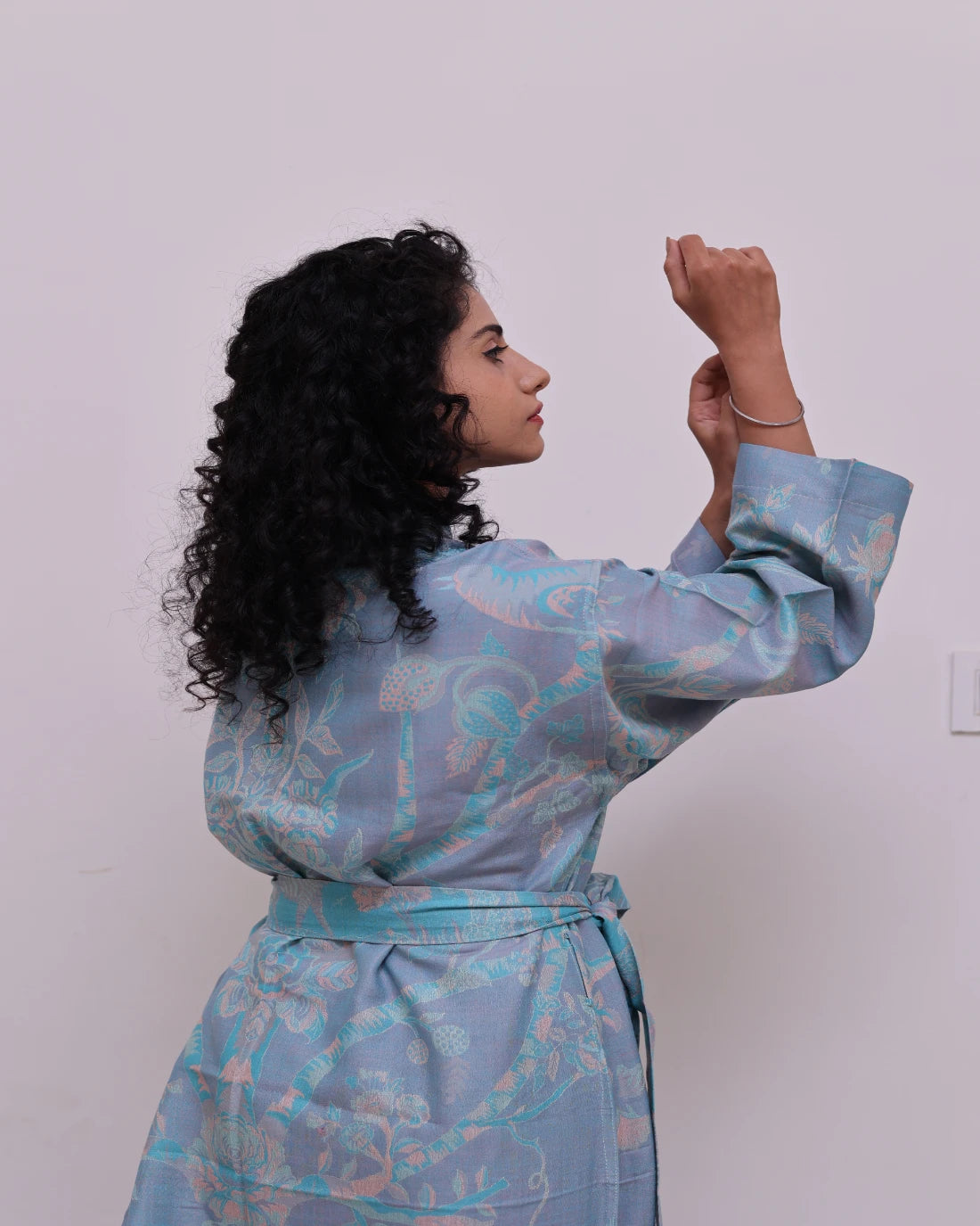 Easter Blue- Robe Kaftan