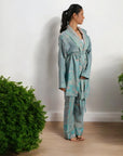 Easter Blue - Kaftan Shirt