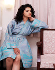 Easter Blue- Robe Kaftan