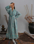 Easter Blue - Robe Kaftan