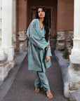 Easter Blue - Robe Kaftan