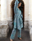 Easter Blue - Robe Kaftan