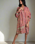 Easter Pink- Robe Kaftan