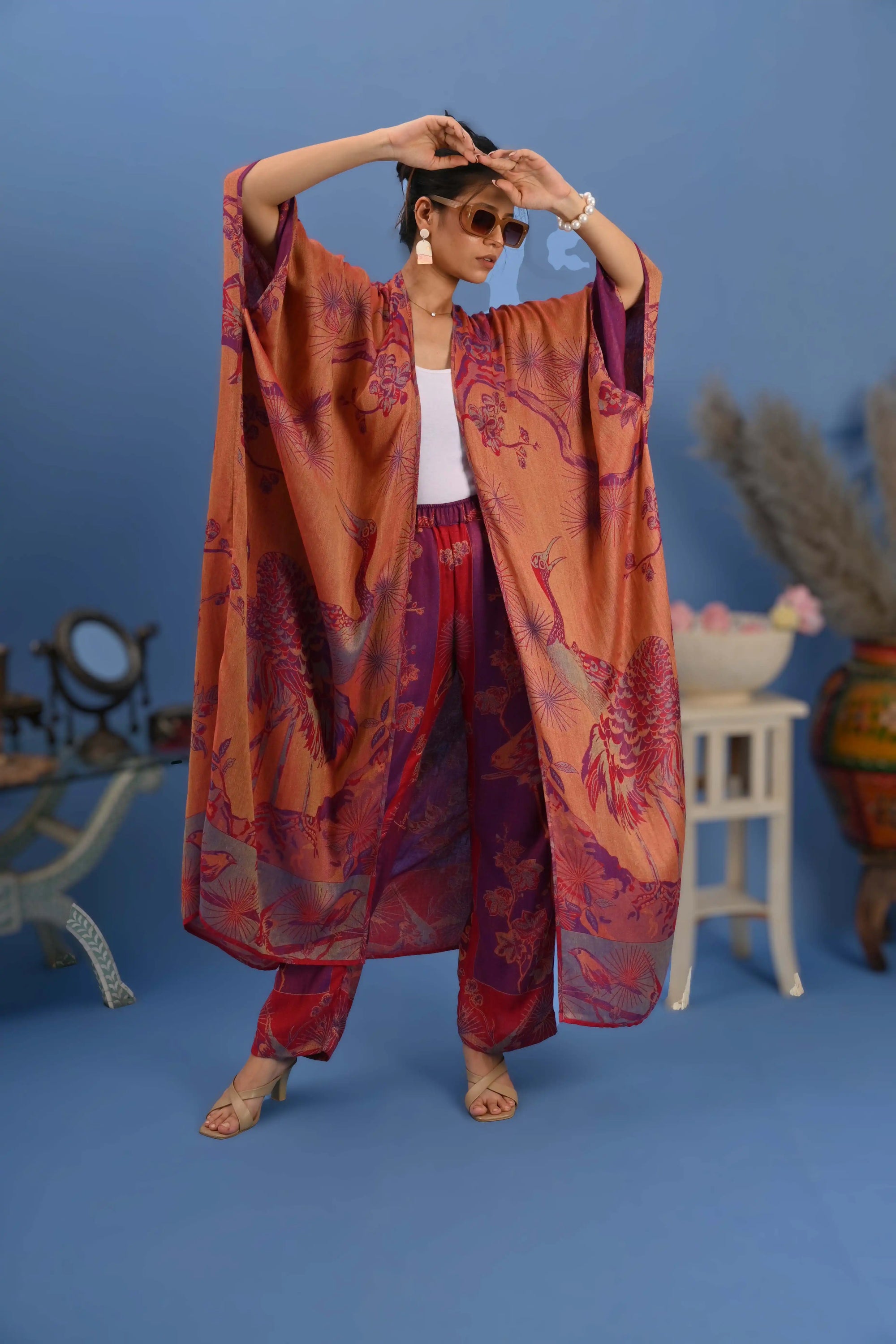 Grape Gold - Cape Poncho