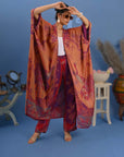 Grape Gold - Cape Poncho