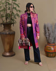 Grape Gold - Swing Coat Jacket