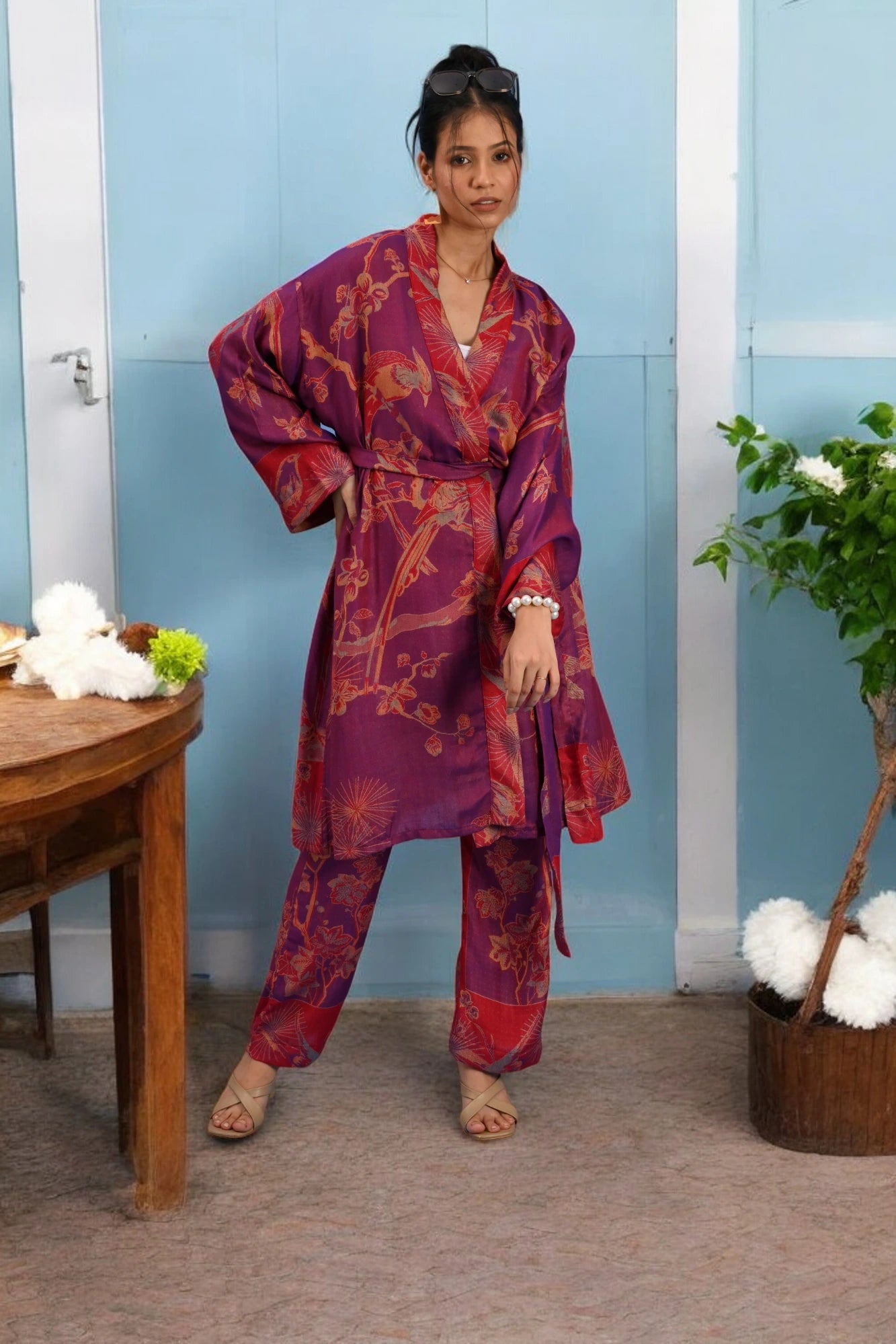 Grape Gold - Robe Kaftan