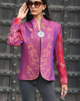 Grape Gold - Swing Coat Jacket