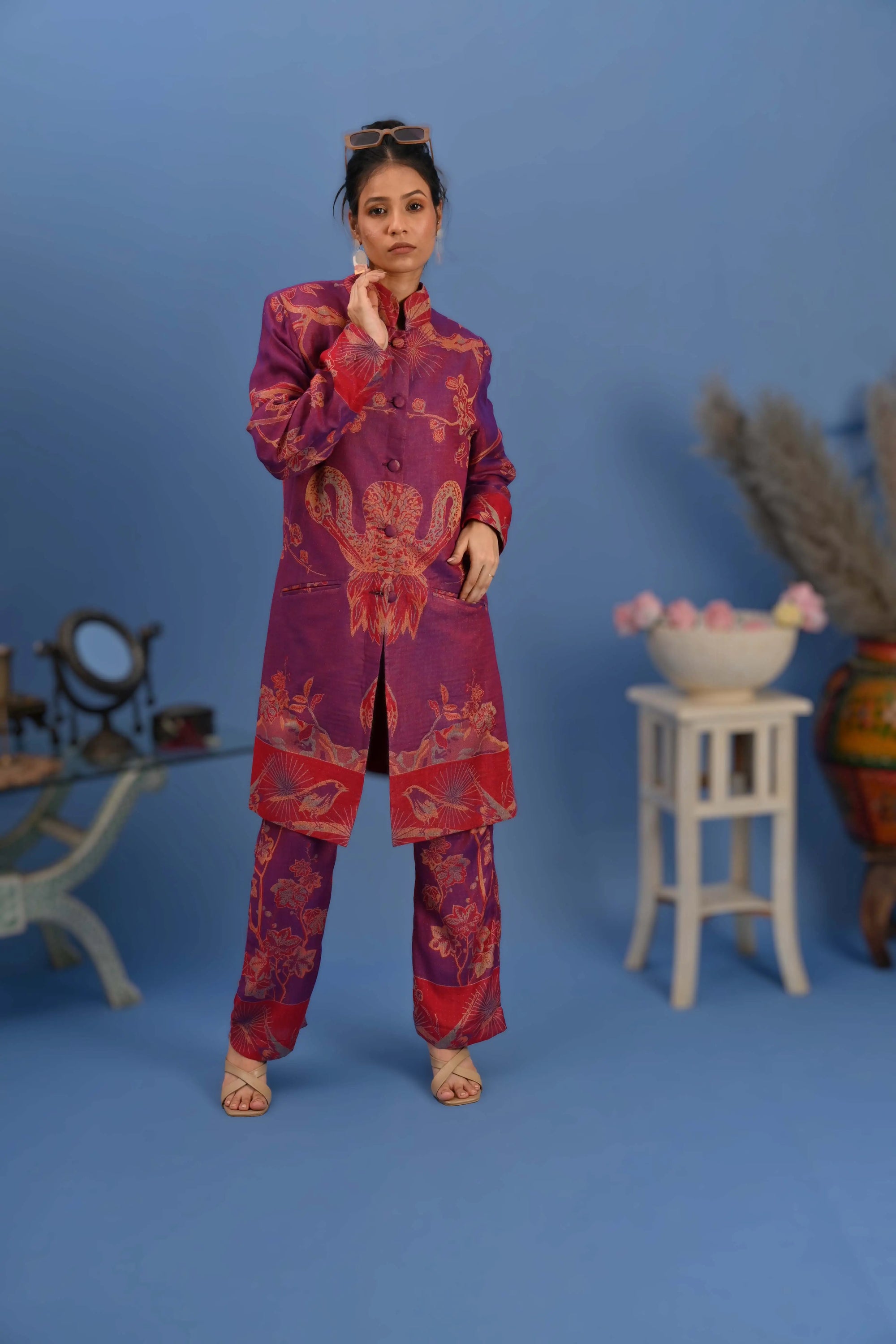 Grape Gold- Jodhpur Suit Set