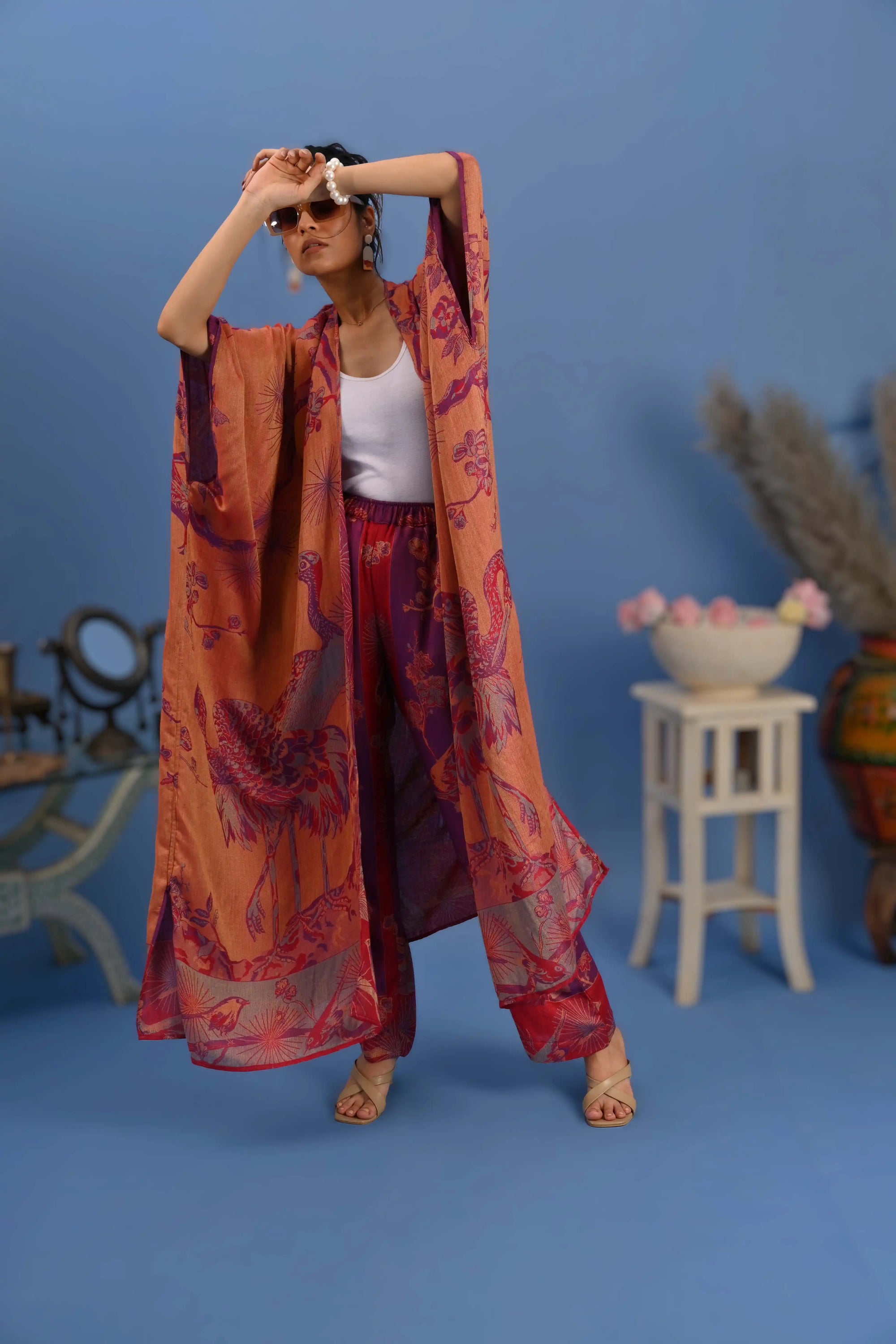 Grape Gold - Cape Poncho