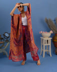 Grape Gold - Cape Poncho