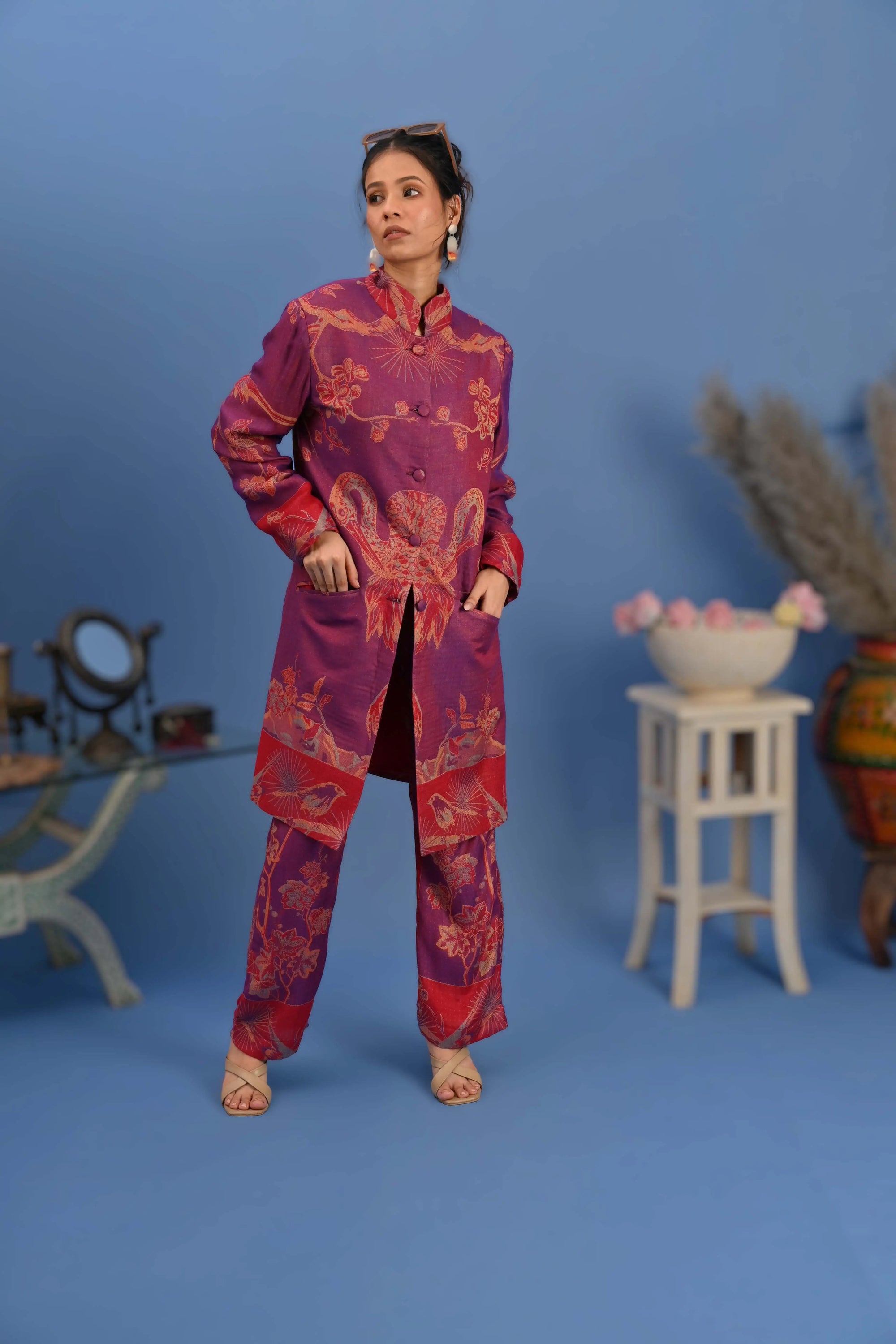 Grape Gold- Jodhpur Suit Set