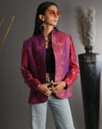 Grape Gold - Swing Coat Jacket