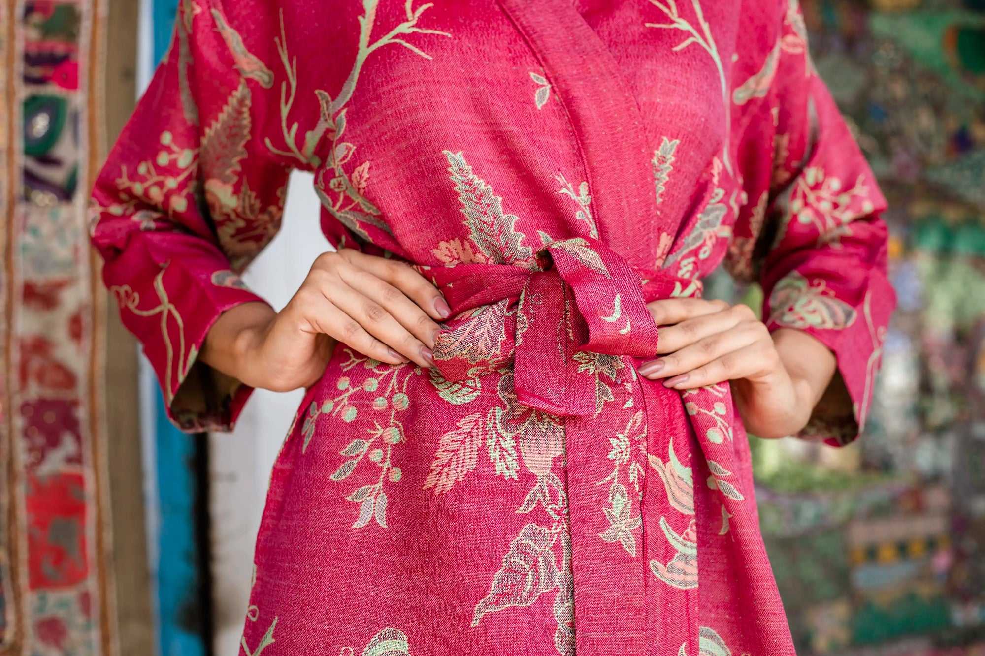 Guava Pink - Robe Kaftan