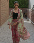 Guava Pink - Robe Kaftan