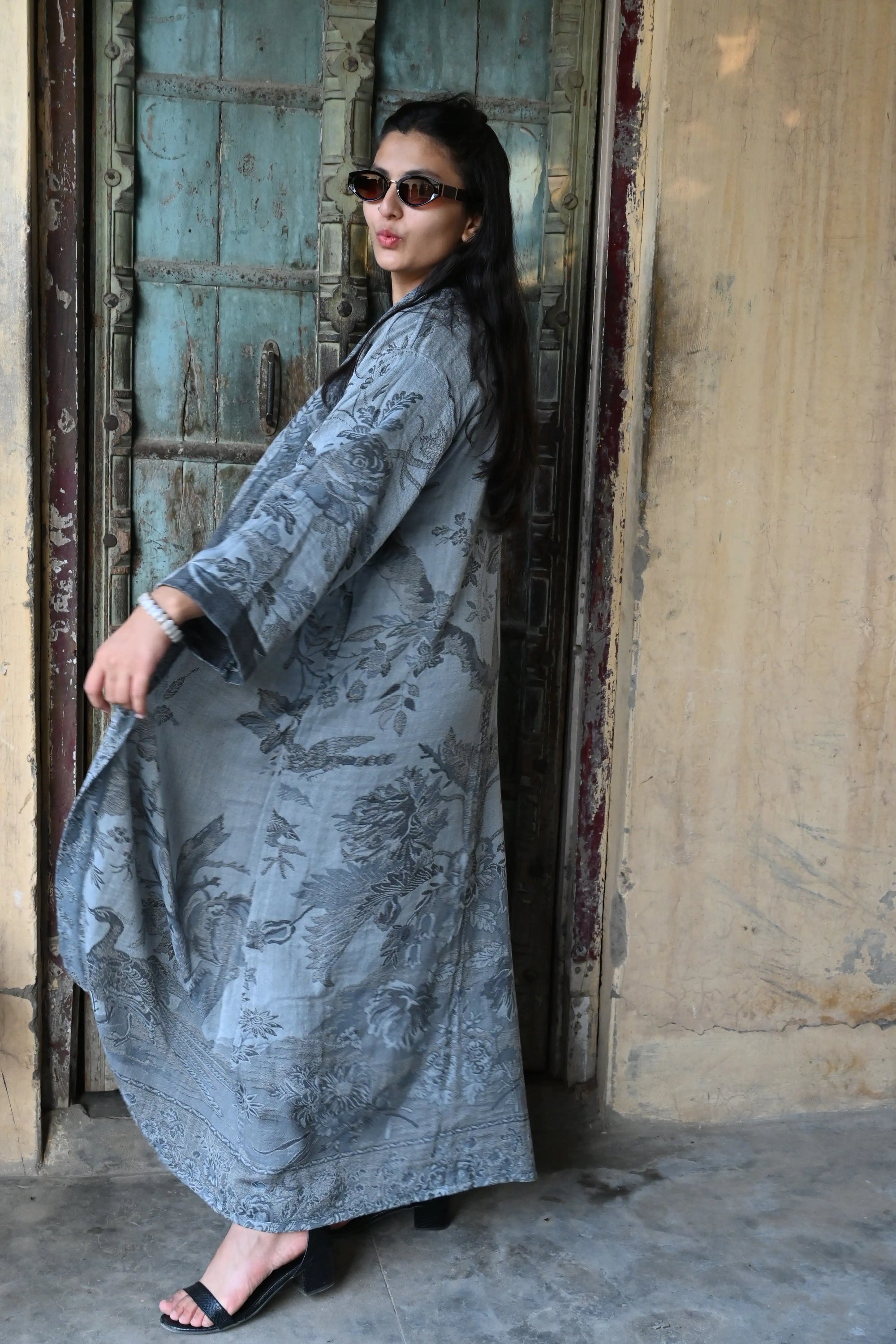 Grey Pure - Robe Kaftan