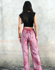 'Lilac Red' - Tree of Life Pants