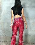 'Lilac Red' - Tree of Life Pants