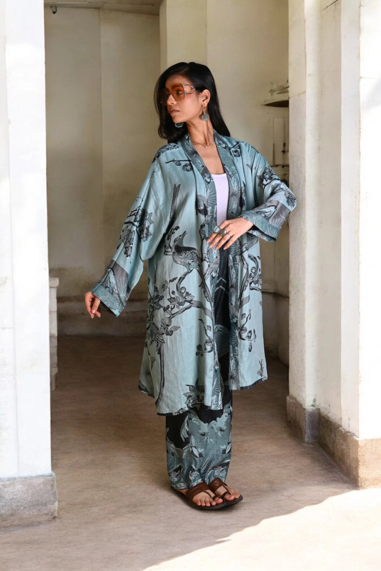 Mavricks Blue - Robe Kaftan