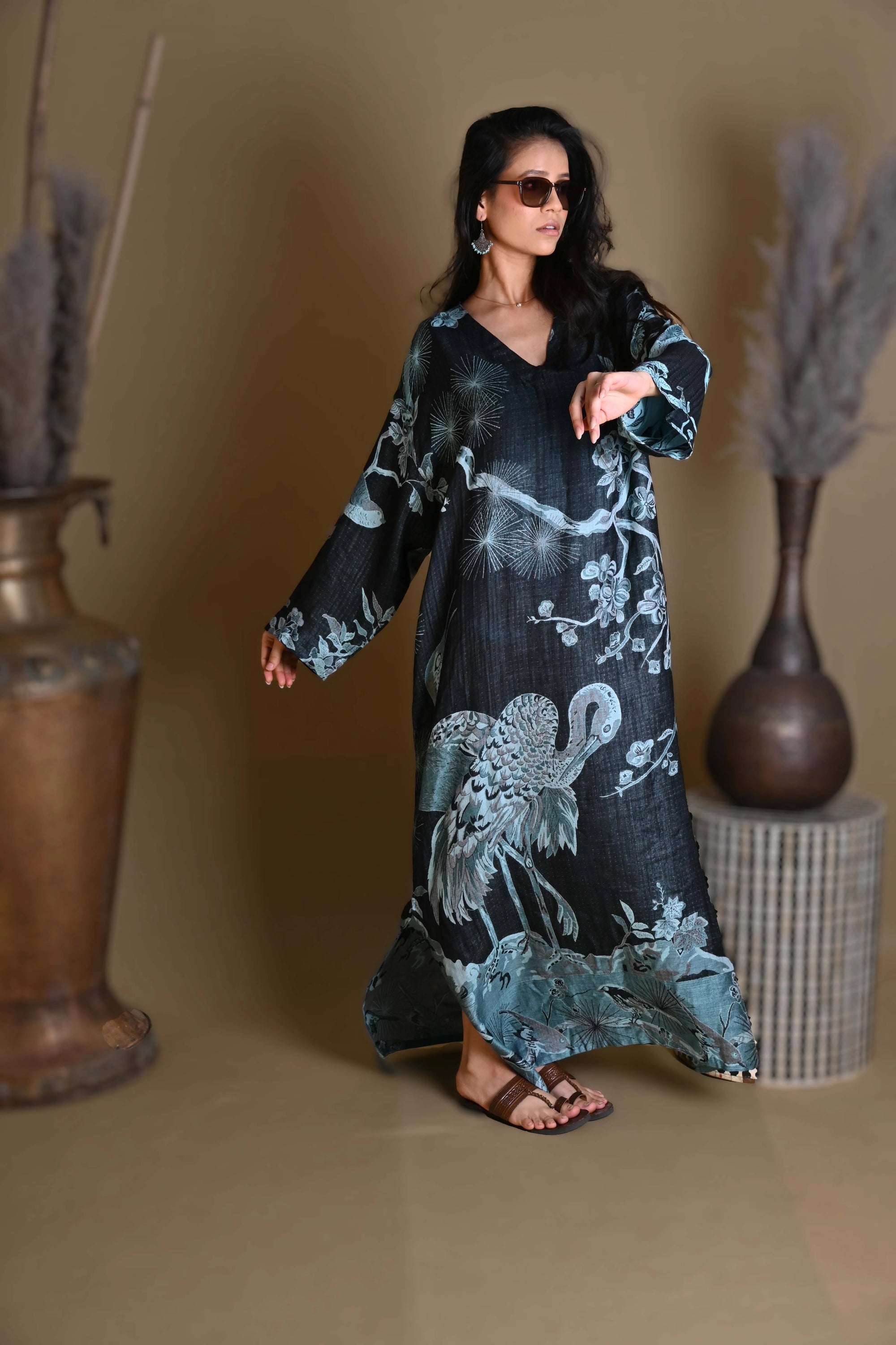 Mavricks Blue - Kimono Kaftan