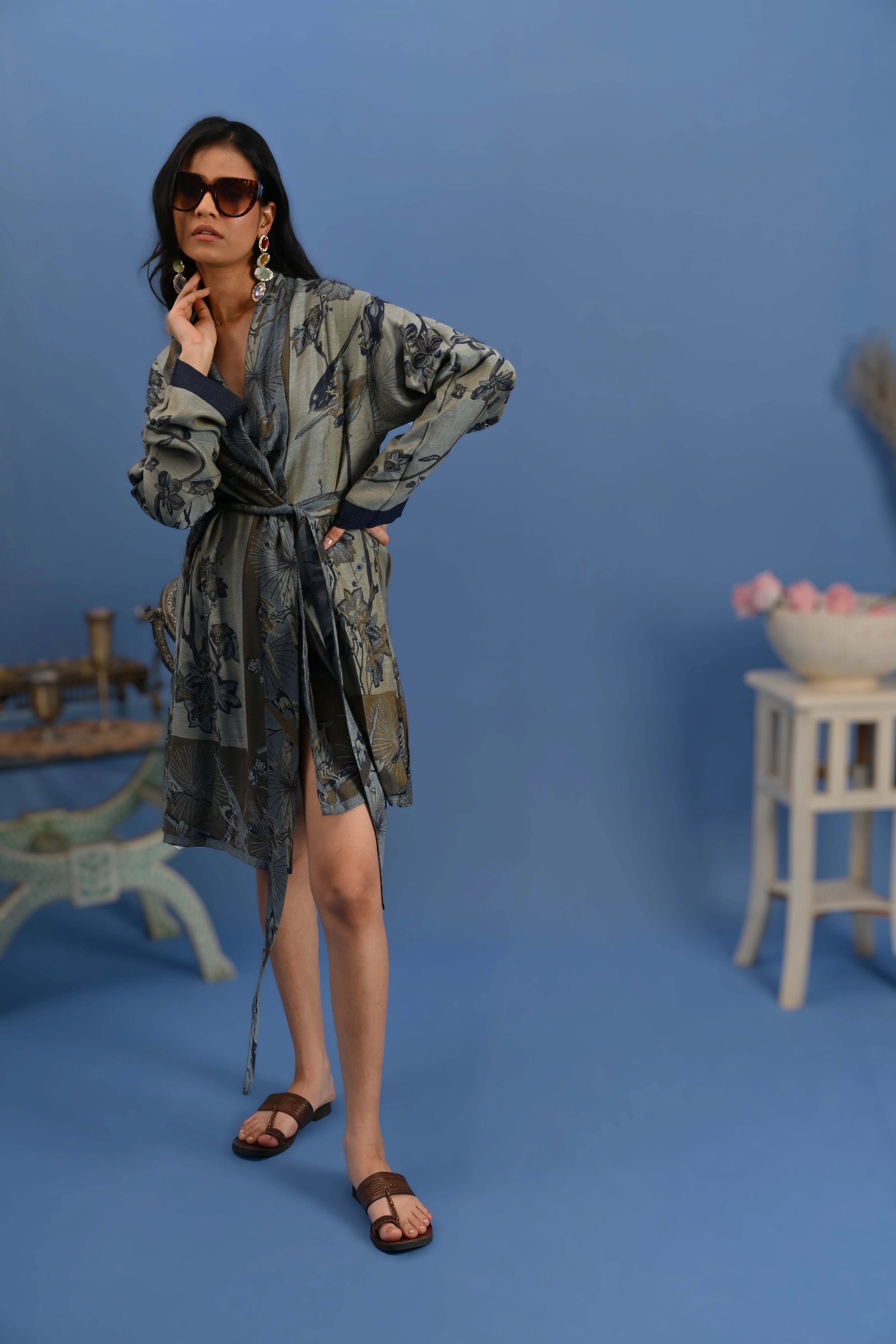 Midnight Moon- Kaftan Shirt