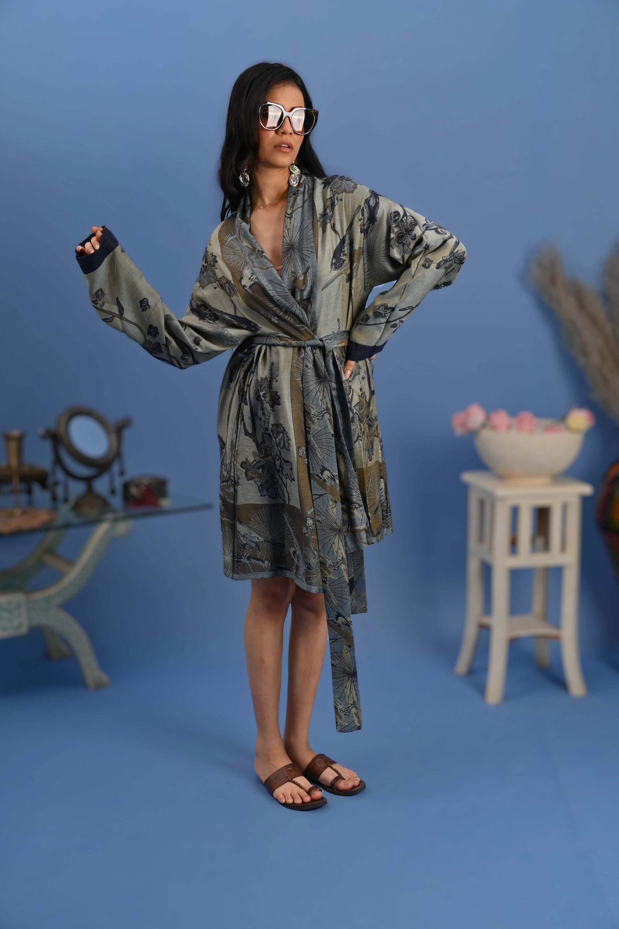 Midnight Moon- Kaftan Shirt