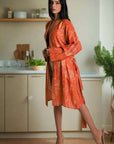 Orange Light - Robe Kaftan