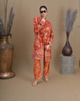 Orange Light - Jodhpur Suit Set