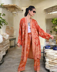 Orange Light - Robe Kaftan