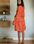 Orange Light - Robe Kaftan