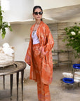 Orange Light - Robe Kaftan