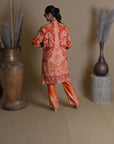 Orange Light - Jodhpur Suit Set