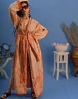 Orange Light - Robe Kaftan