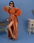 Orange Light - Robe Kaftan