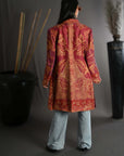 Pink Orange - Jodhpur Coat Jacket