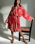 Red White - Robe Kaftan