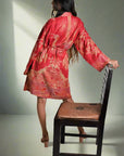 Red White - Robe Kaftan