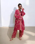 Raspberry- Robe Kaftan