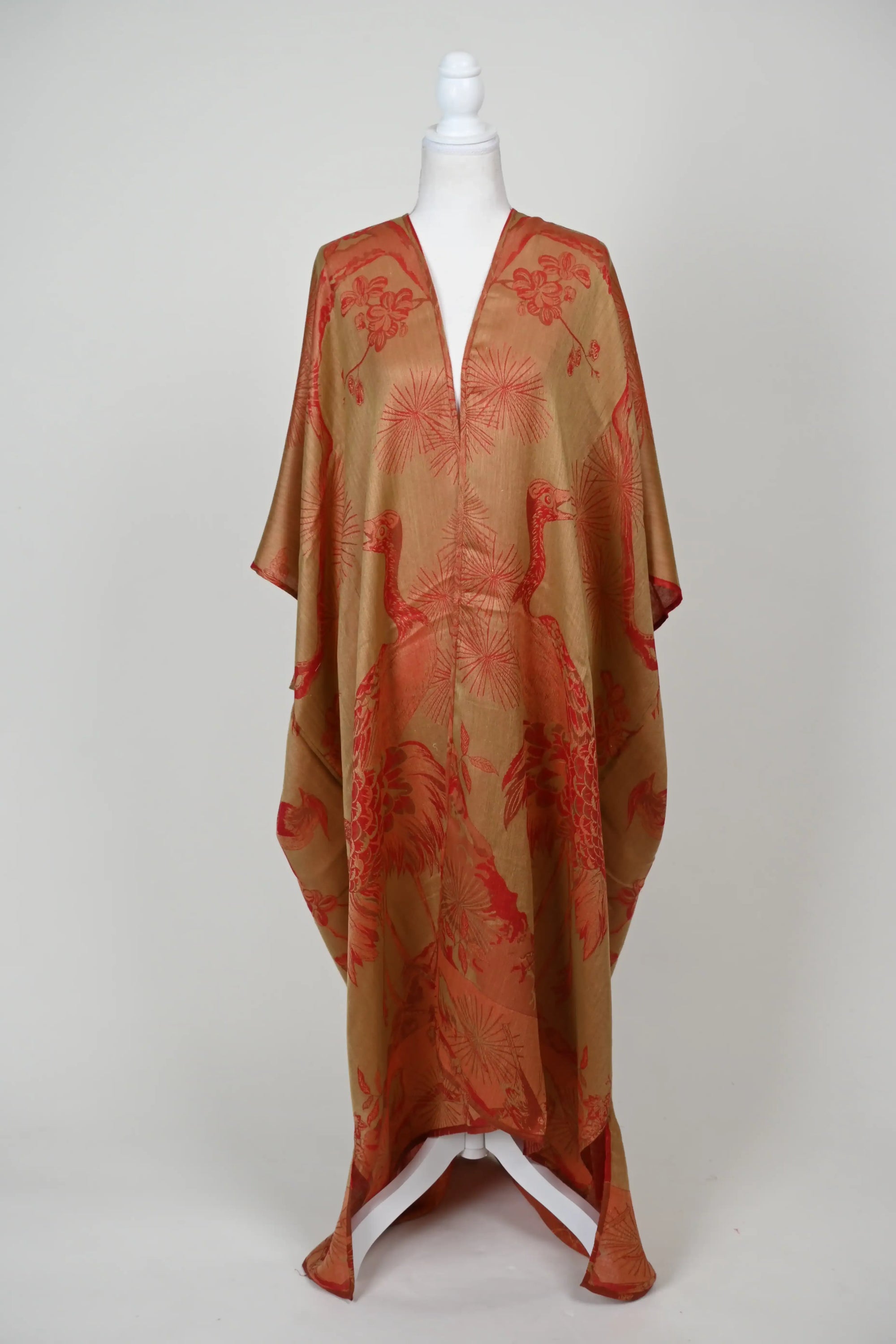 Red Sun - Cape Poncho