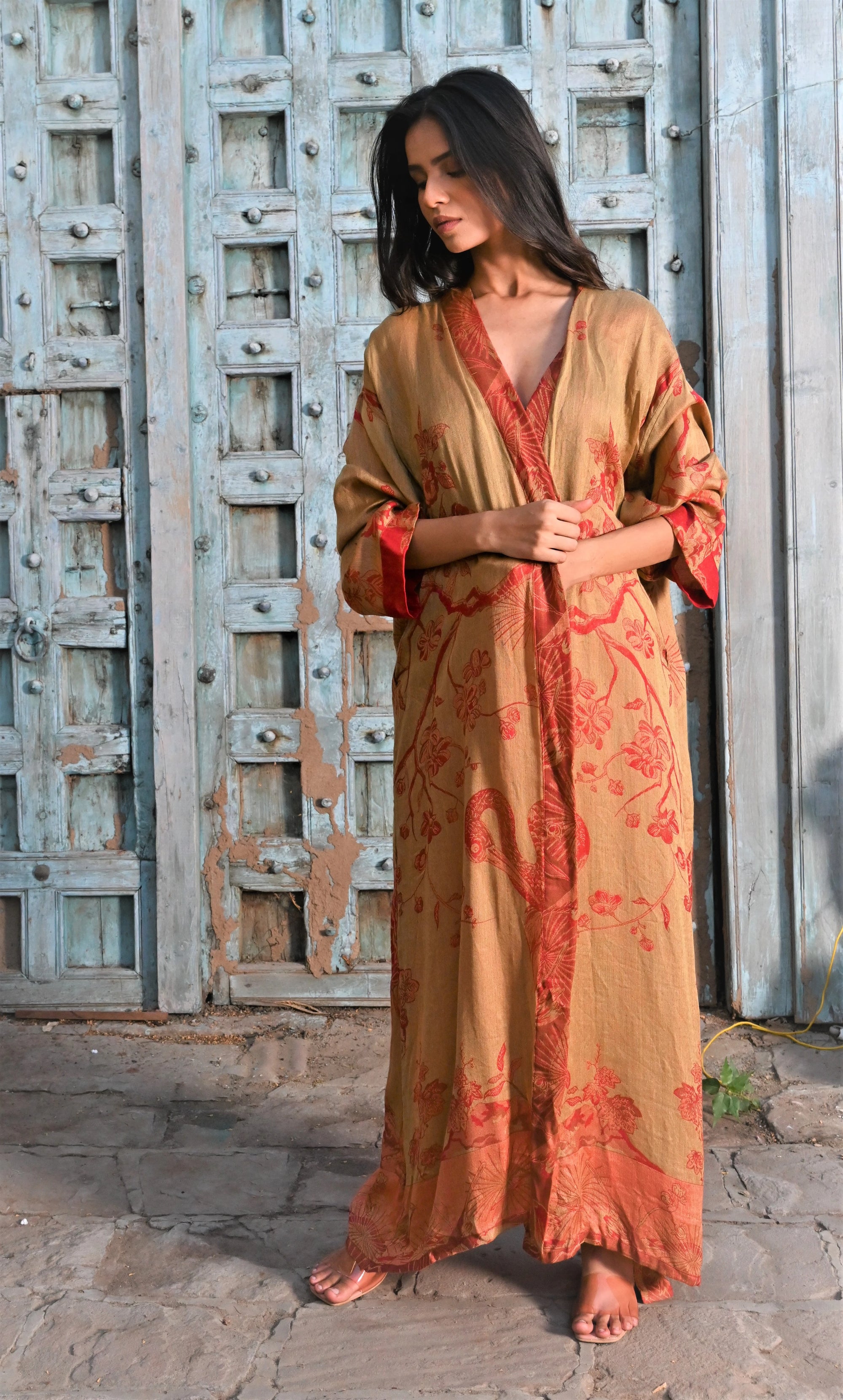 Red Sun - Robe Kaftan