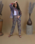 Tropical Punch - Swing Coat Suit Set