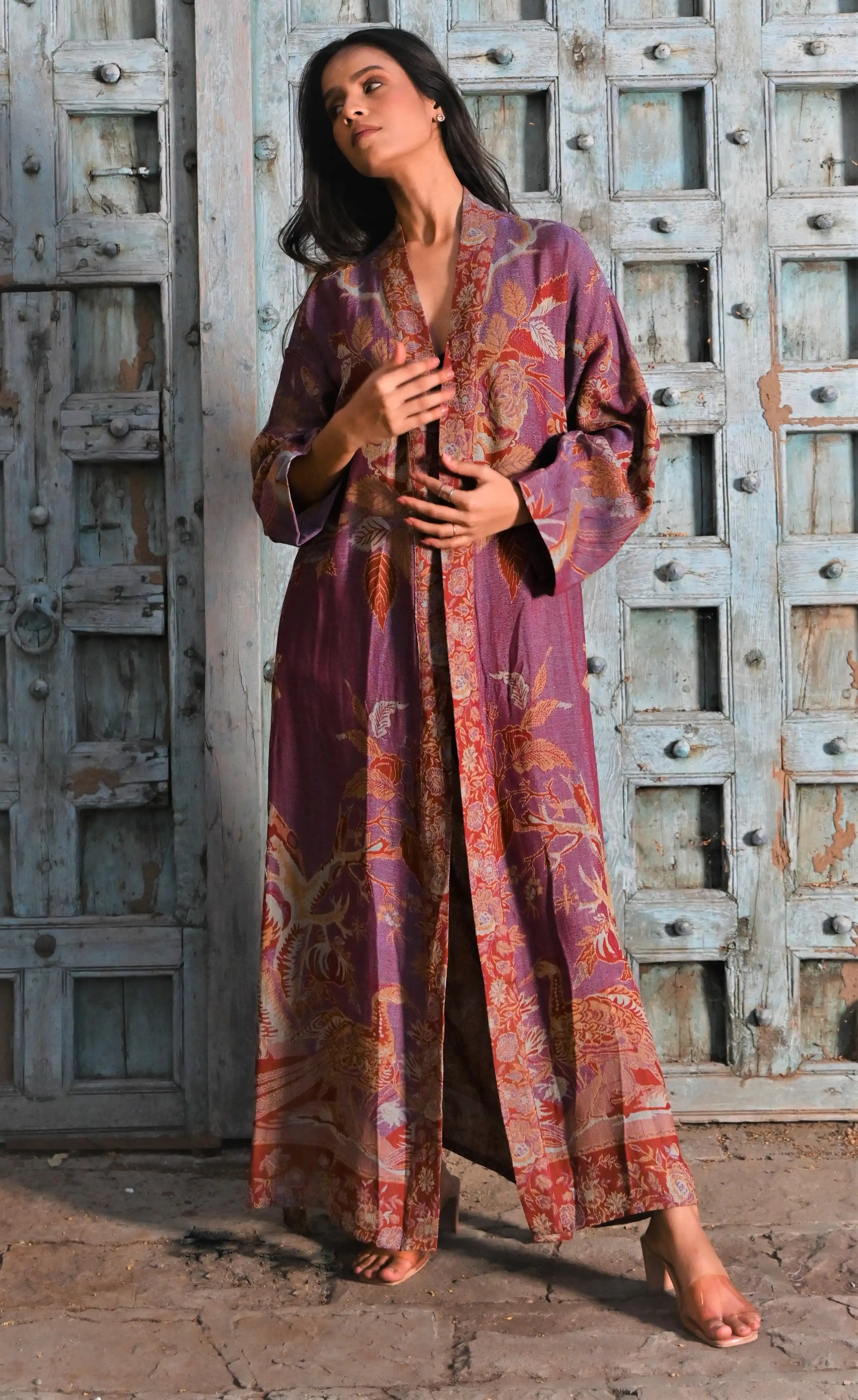 Thistle Purple - Robe Kaftan